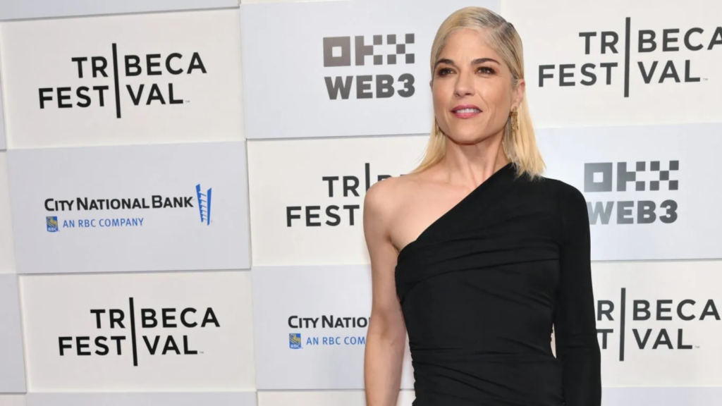 Selma Blair Brings Her Service Dog Scout As Her Date To The Tribeca Film Festival Red Carpet!